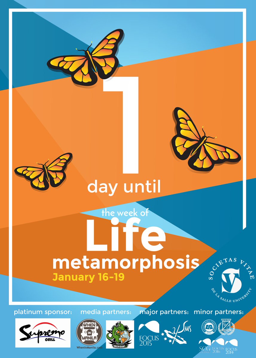 societasvitae's tweet photo. Transcend beyond your outer shell and come celebrate with us through fun-filled week-long activities! Only 1 day left! #TheWeekofLife https://t.co/BNr8eytTcD