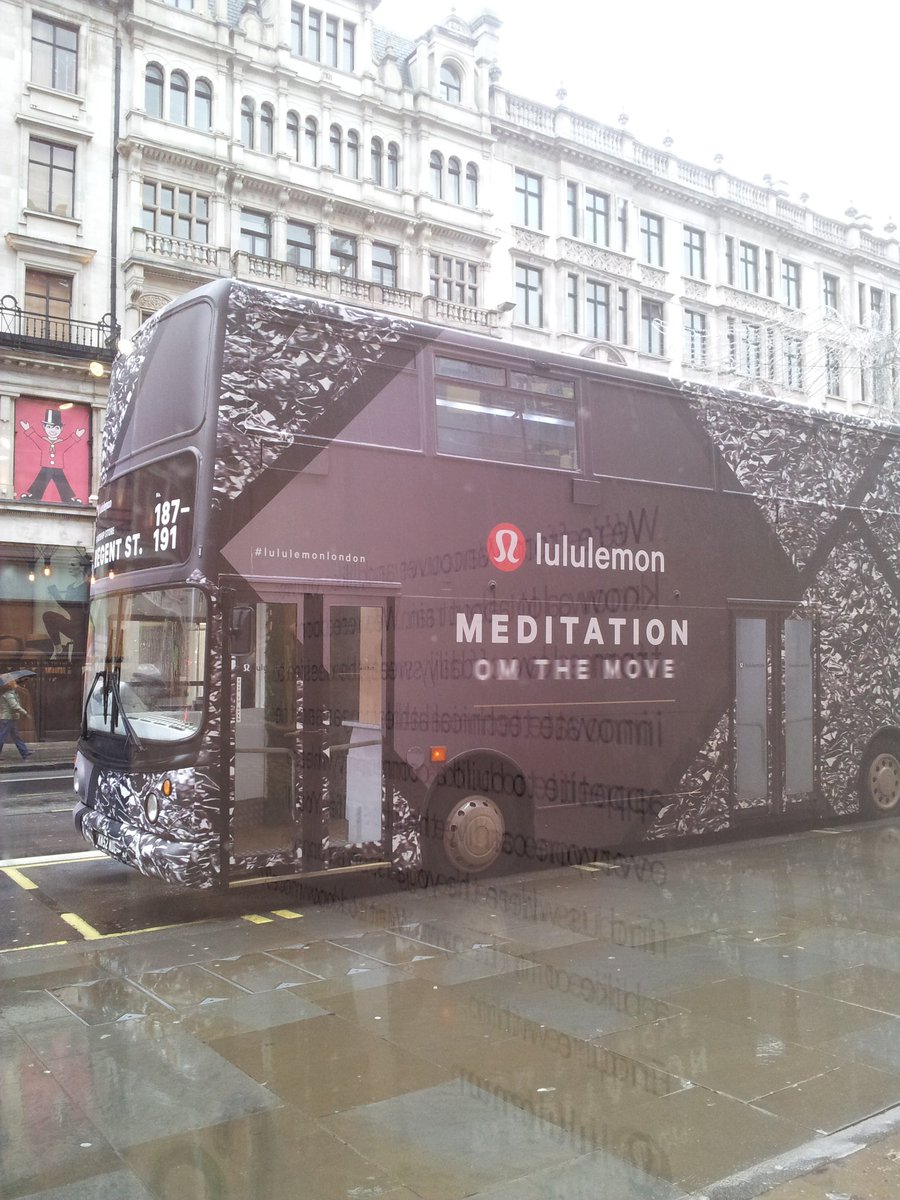 VenaRamphal's tweet photo. About to lead Londoners through an uplifting #meditation this rainy #Sunday at @lululemonUK Regent Street
#omthemove https://t.co/cgJ49wjisI