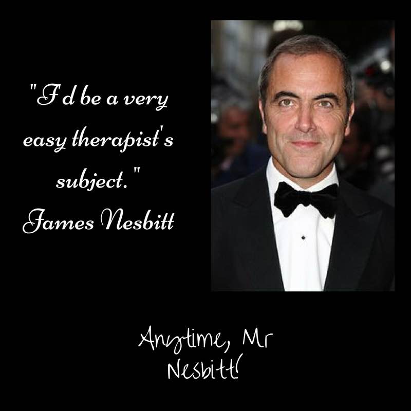 Happy Birthday, James Nesbitt, 52 today.    