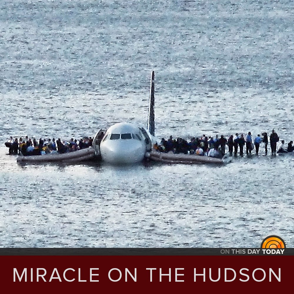 On this day in 2009, Capt. Chesley “Sully” Sullenberger crash-landed a plane on the Hudson River carrying 155 people, and all survived.