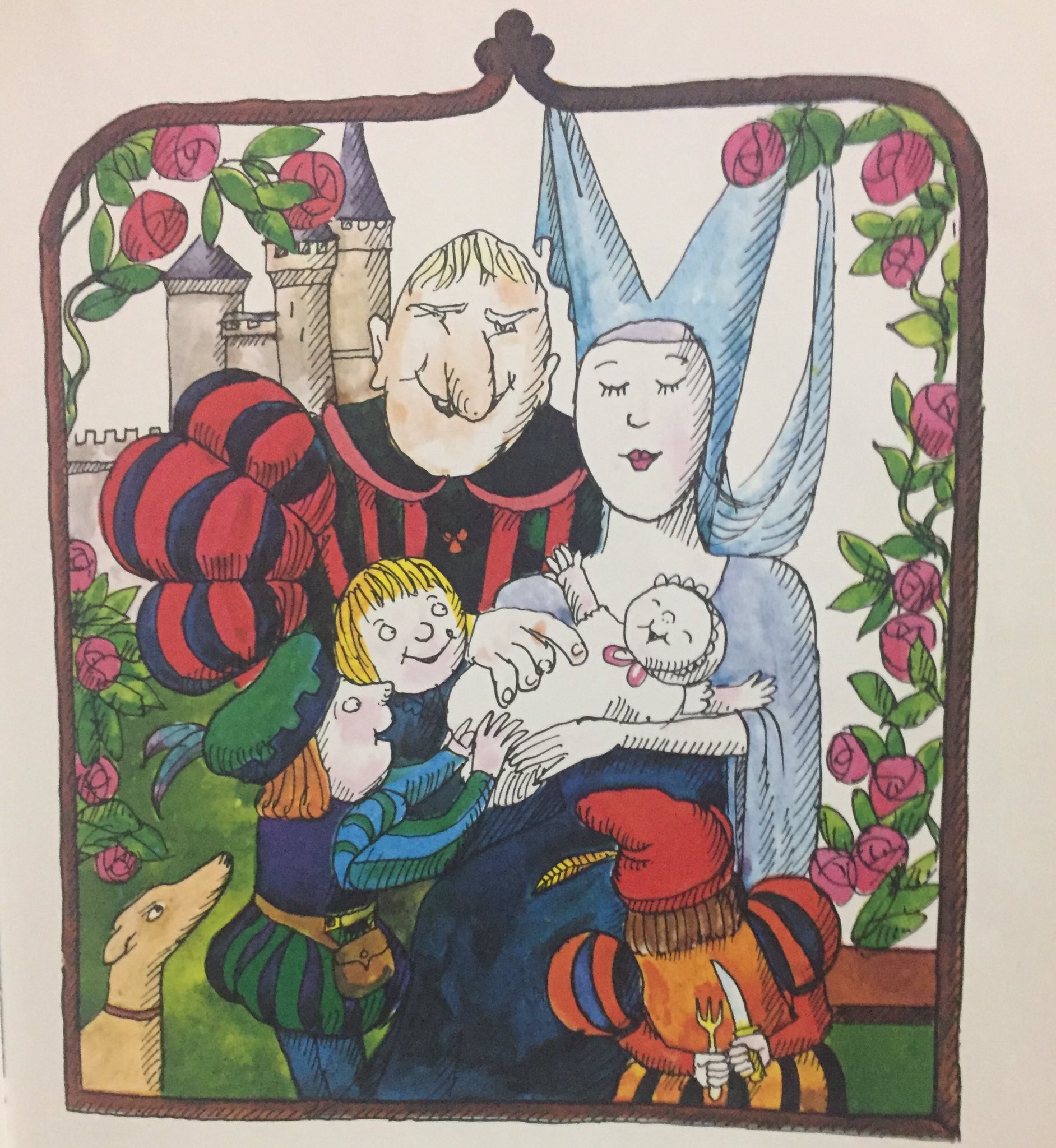 猿田 トミー ウンゲラーの ゼラルダと人喰い鬼 のラストは丸くなった人喰い鬼 がドナルド トランプみたいになってゼラルダは妊娠 出産エンドだけど 子供には人喰いの血が残ってるっぽいところが遊び心があって好きですね T Co V2cbbr1cas