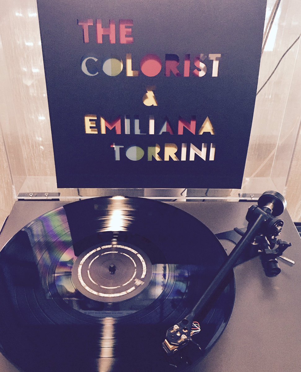 So happy I found this on #vinyl earlier than expected - @EmilianaTorrini live w/ The Colorist - definitely makes my Sunday! Thank you!! :)