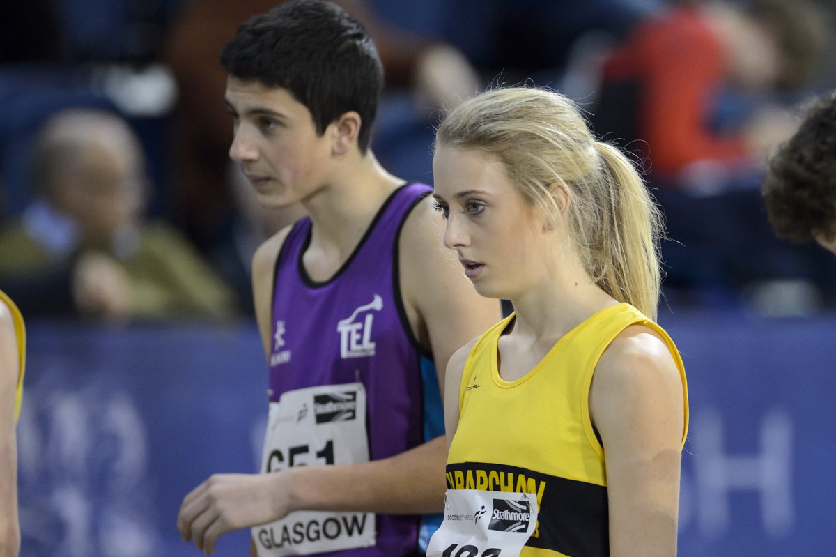 scotathletics's tweet photo. (Another) top performance @JemmaReekie of our National Academy @EmiratesArena #SALOpen with 1500m PB now at 4.21 @kilbarchanaac https://t.co/b6omQ6Wu8o