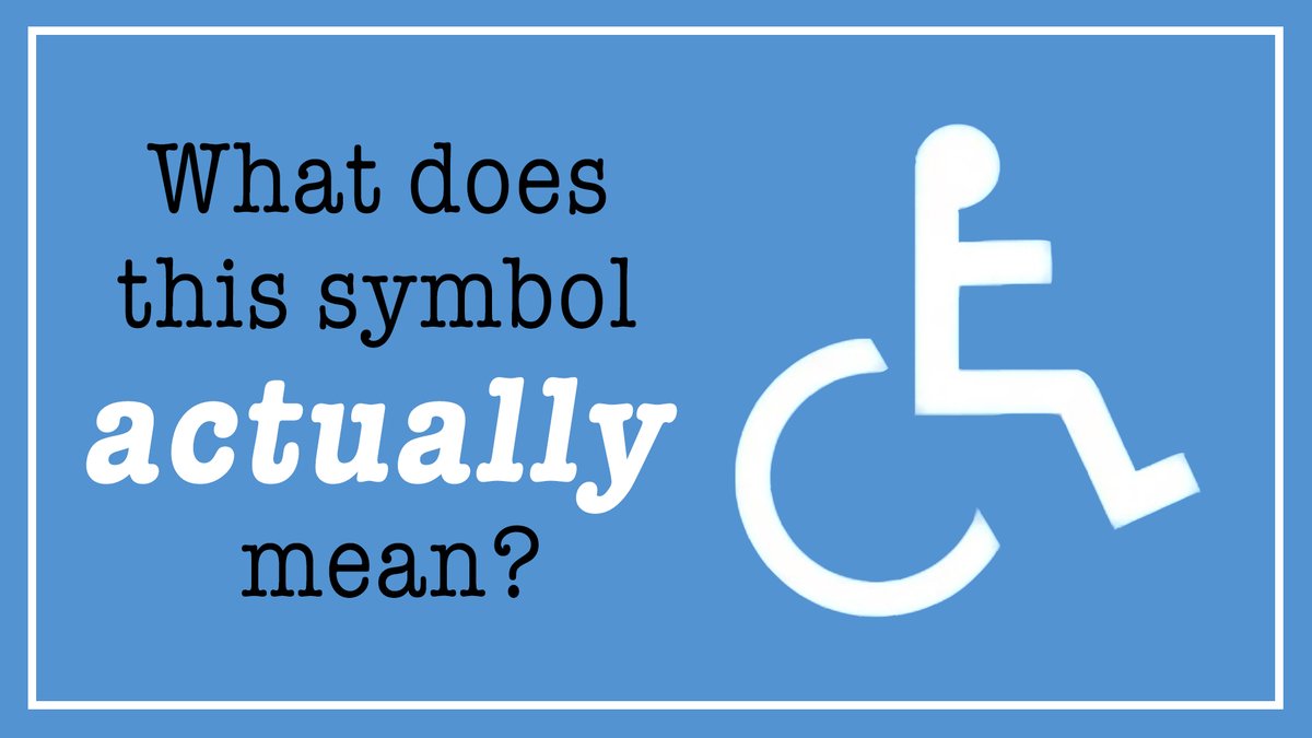 attitudetweets's tweet photo. Great @TED_ED video about the history of the international access symbol ♿️. Does it still make sense today? https://t.co/HQxh3LHb5b https://t.co/rjE0vtwVJF
