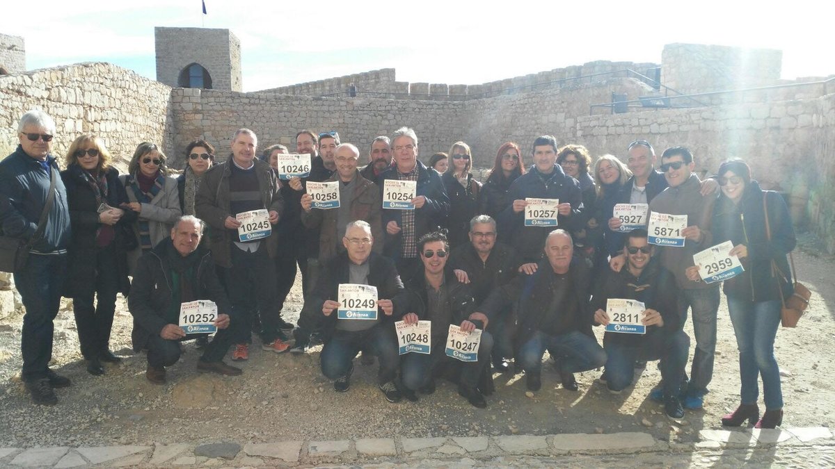 Disfrutando de un día espectacular ☀️ en el 🏰 Castillo de Santa Catalina, #SanAnton2017. Entrada gratis con tu dorsal de <a href="/CarreraSanAnton/">Carrera de San Antón</a>