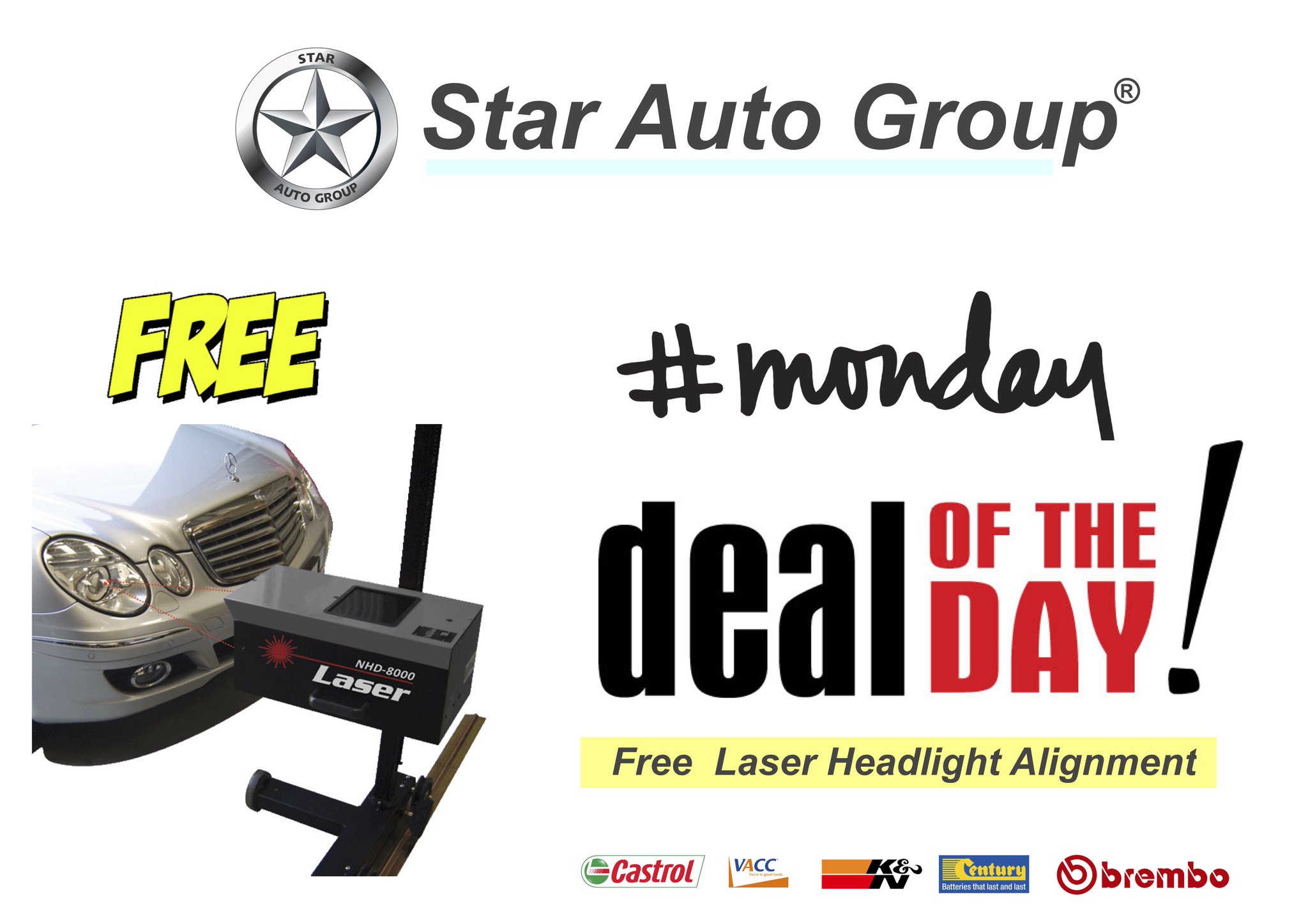 Star Auto Group on Twitter "MONDAY It's a deal day !! Get a free