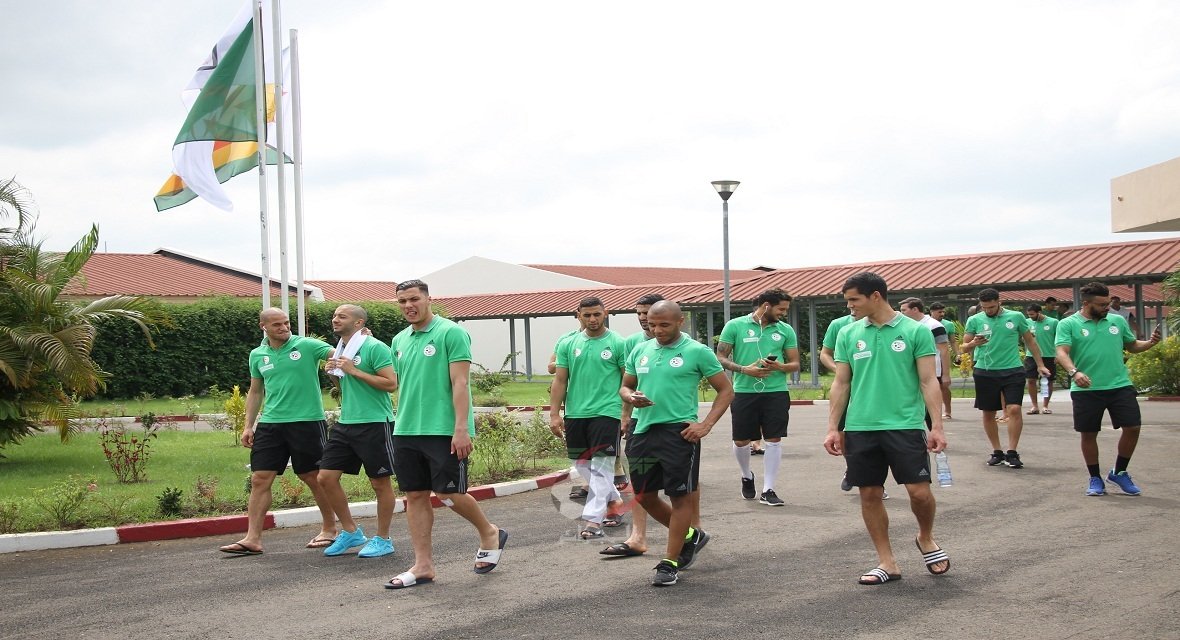 LesVerts's tweet photo. UNE BALADE LE JOUR DU MATCH
جولة للاعبين قبل المباراة 
#CAN2017 #YesWeCan https://t.co/aR7cTcMQfL