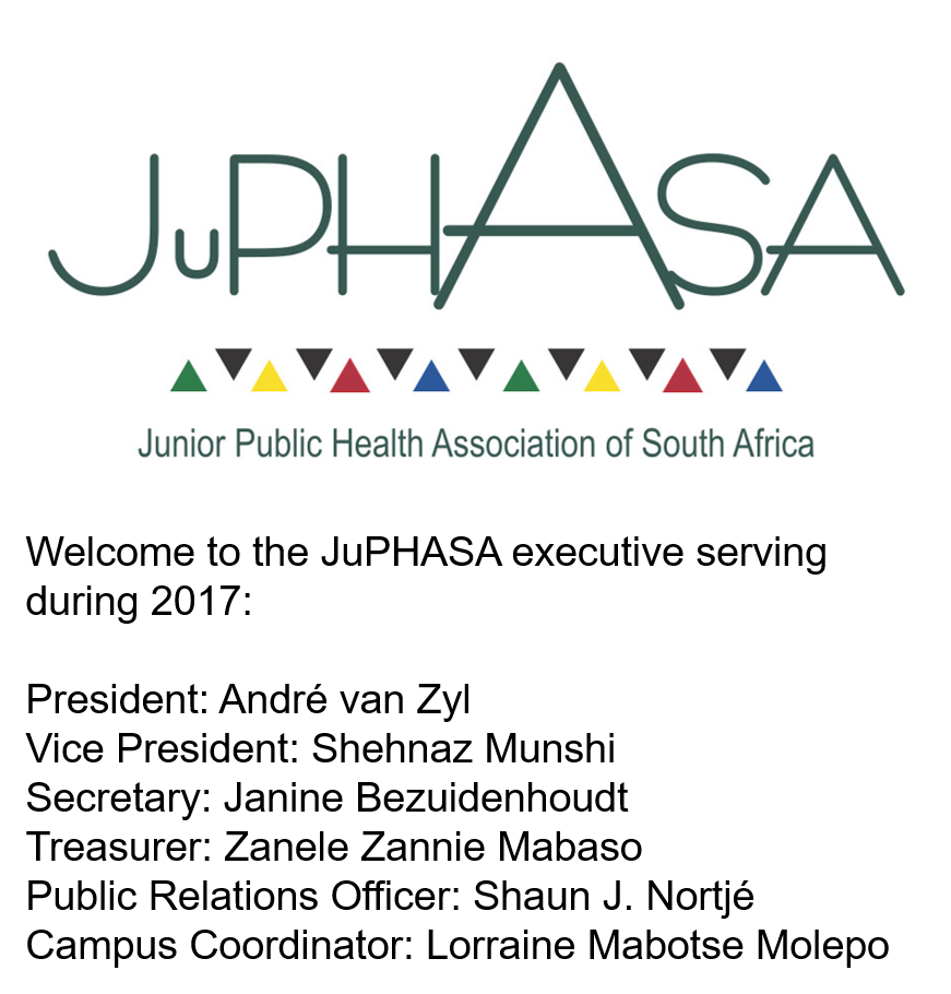 ELPHASASIG's tweet photo. All the best for the JuPHASA EC serving in 2017!  @DreVanZyl @shehnazmunshi @Ja9Bez @zanelemabaso23 @ShaunJNortje @botsegal https://t.co/DnKGeLytxg