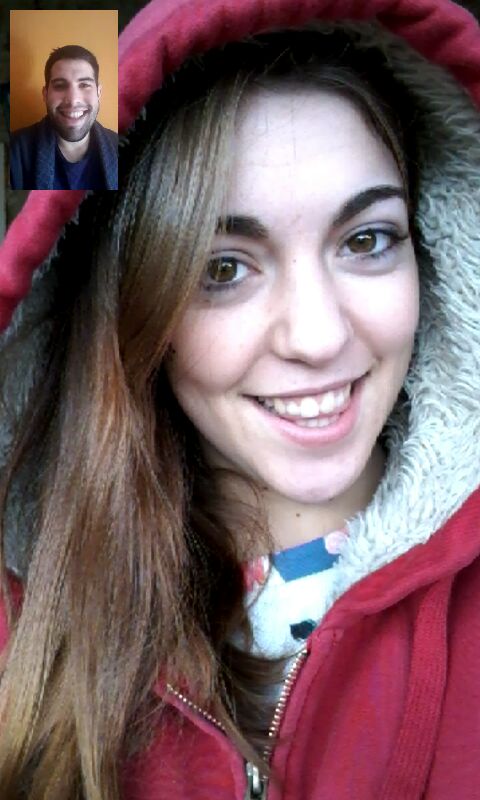 Javii_Morale's tweet photo. Momentos adorables con ella ^^ @barbara_amer #Testiim ❤❤❤ https://t.co/M2vWb6muky