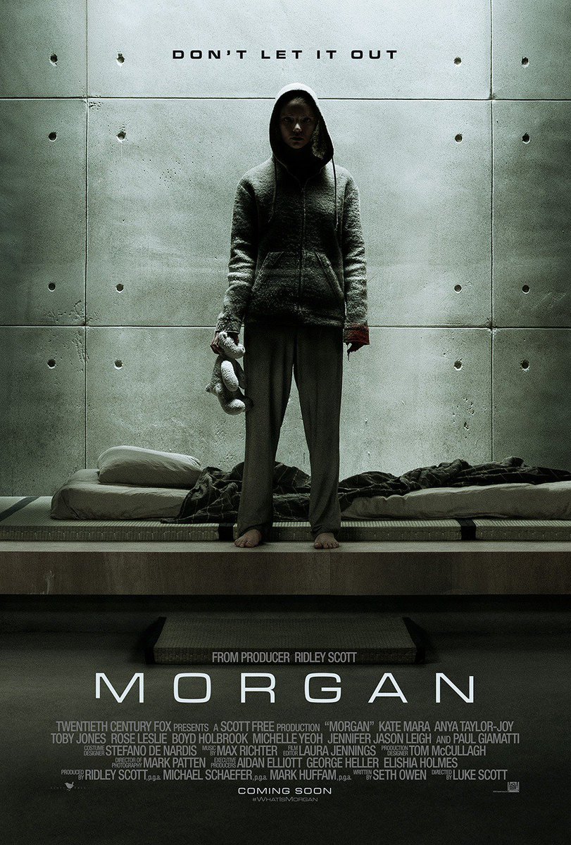 DVDPlanetStore's tweet image. Morgan (2016) dlvr.it/N6g2l0