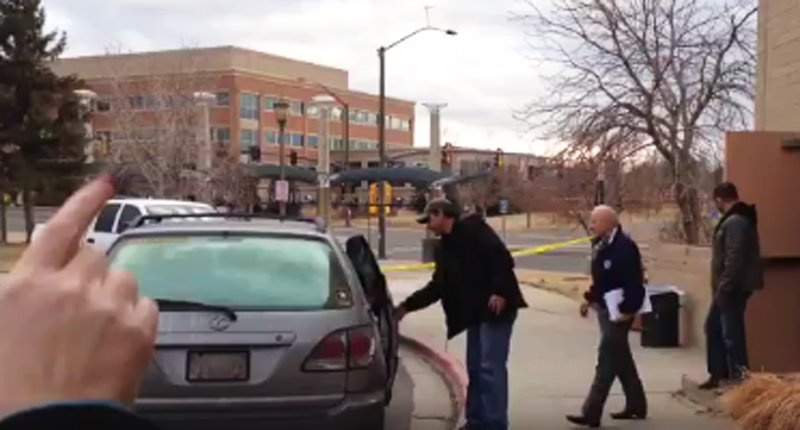RawStory's tweet image. WATCH: Colorado Republican secretly flees town hall to avoid constituents mad about gutting Obamacare ow.ly/QK2U3081mR9