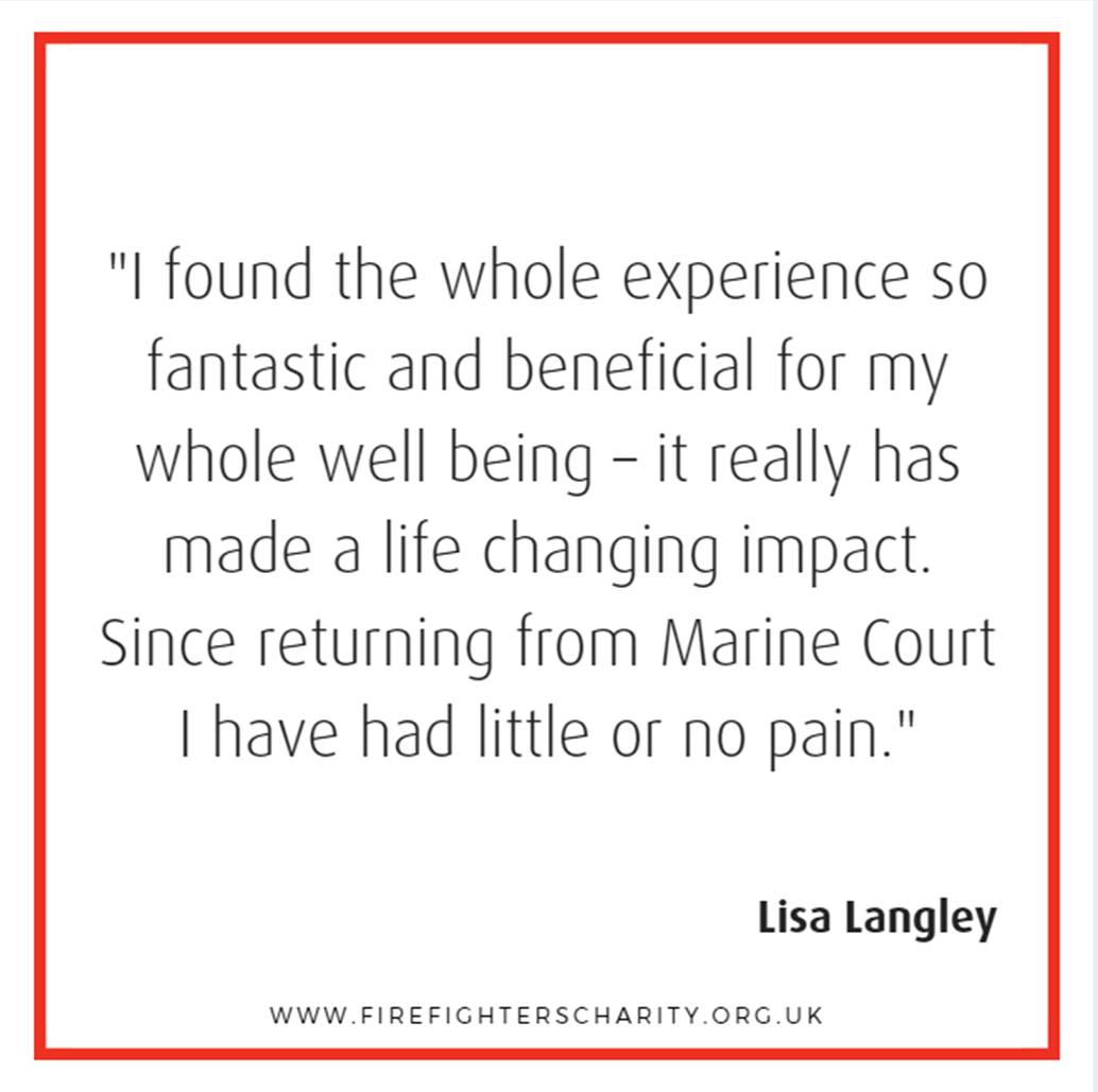 firefighters999's tweet photo. You may recognise Lisa from our Your Charity Needs You video. Read her full story here: https://t.co/22nokB6eJw #protectourcharity #respond5 https://t.co/IIOzk7k7yA