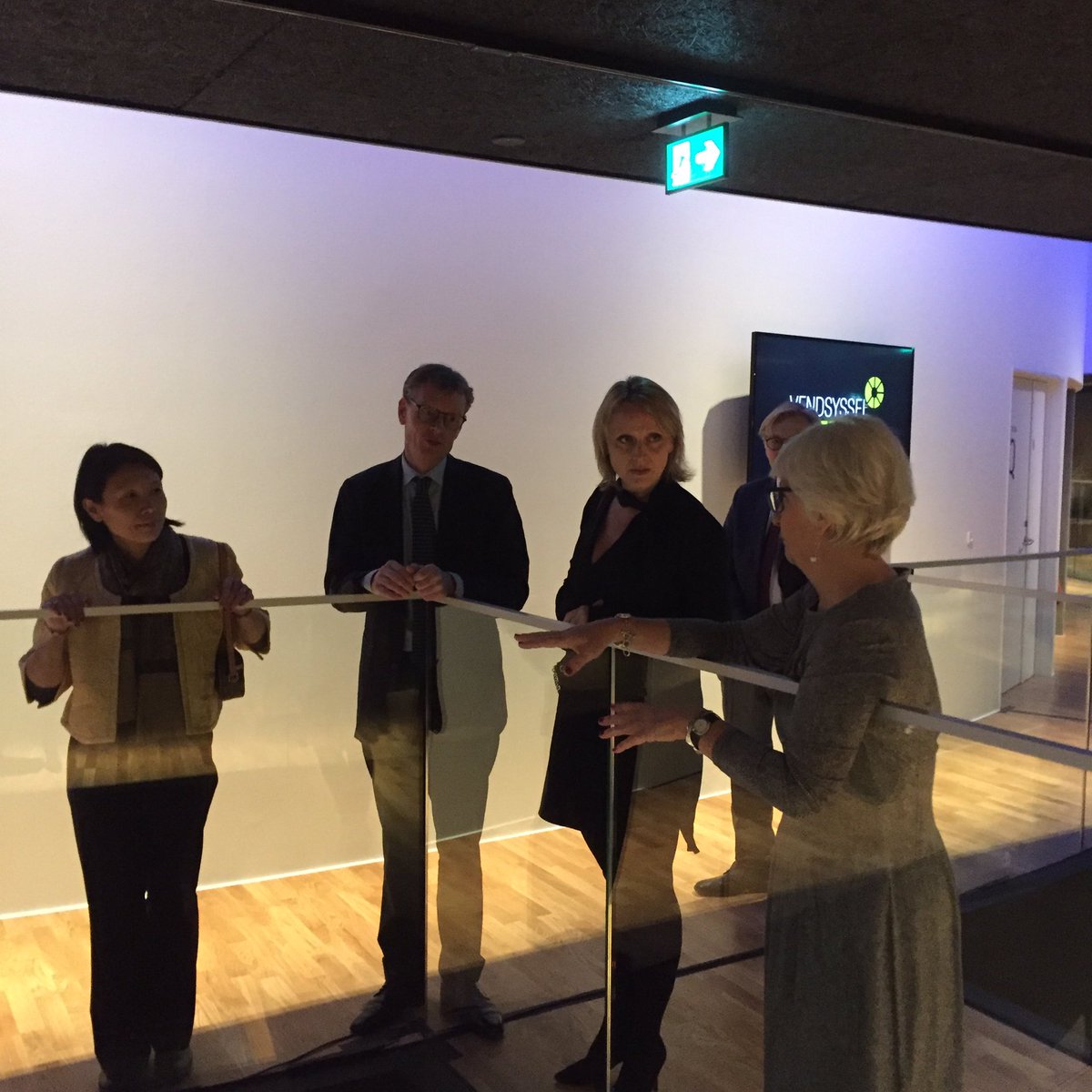 Helle Lassen viser rundt i det nye Vendsyssel teater - så godt!  #realdania <a href="/AnneSkovbro/">Anne Skovbro</a> <a href="/PuiLingLau/">Pui Ling Lau</a> @LarsAutrup