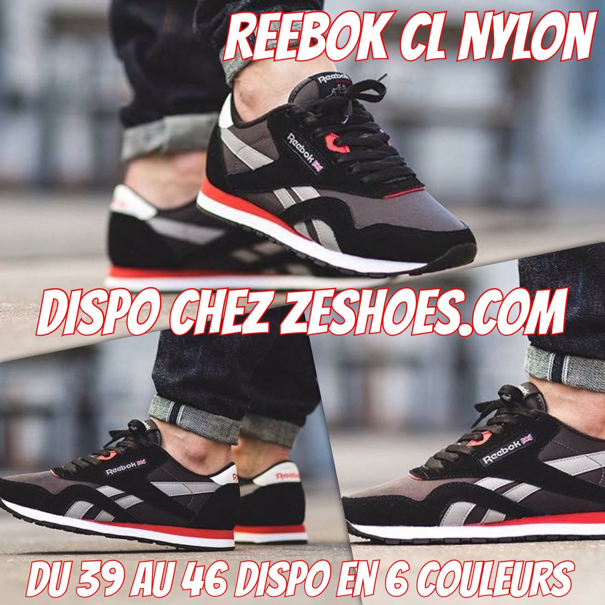 zeshoesisgood's tweet photo. La reebok CL NYLON est dispo chez https://t.co/TtSYB0ECbH en 6 coloris à partir de 39,90€
Chez ZESHOES les SOLDES c'est toute l'année. https://t.co/Loy3QwYNYu