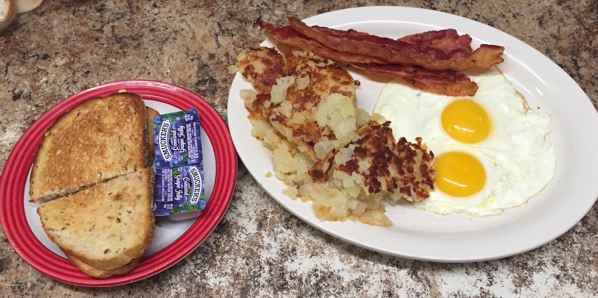 Good Morning! Come in for some breakfast and have a great day!