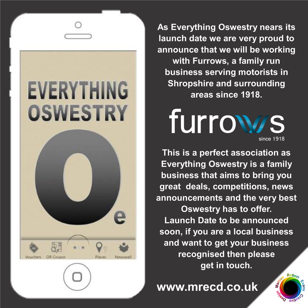 Very proud to announce Everything Oswestry will be working in association with Furrows Oswestry.