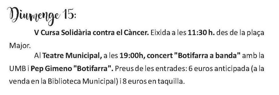 UMBetxi's tweet photo. Aquesta vesprada a les 19:00h concert de #PepGimeno #ElBotifarra junt amb la @UMBetxi al Auditori Municipal. Organitza: @ajbetxi https://t.co/BzauqSsNwT