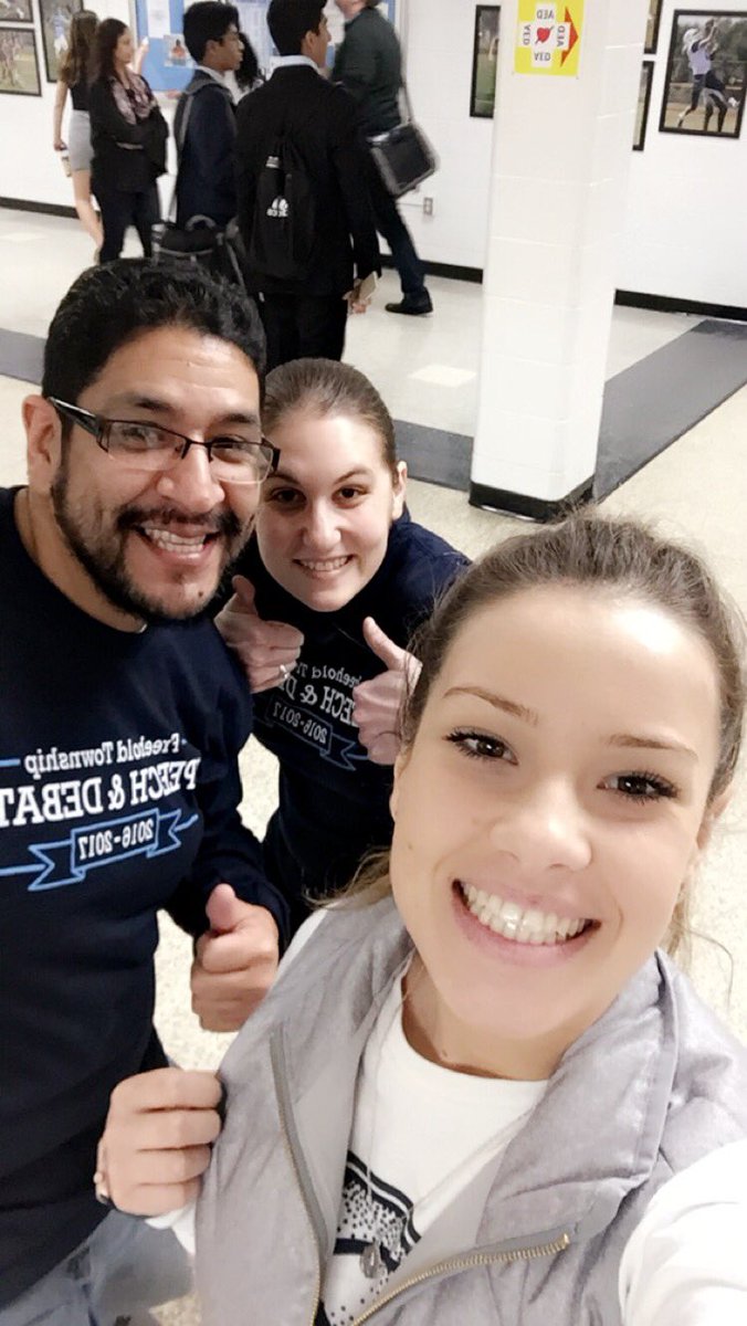 Just want to give a shoutout to 2 amazing teachers/Advisors of the FTHS Speech&amp;Debate team for organizing a great Home tournament yesterday