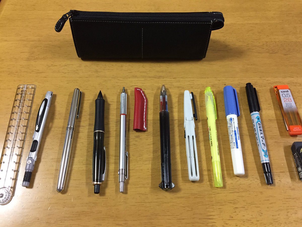 たくみ A Twitter オイルカーフレザーペンケースm 定規 ペンパスシャープタイプ オートリバティ 修正ペン ドクターグリップ ロットリングラピッドプロ スタイルフィット はさみ 蛍光ペン 消えいろpitほそみ マッキー シャー芯2b アーチ 筆箱紹介 T Co