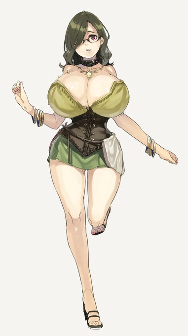 結構長い間この絵は傑作だと思ってたけど、今見ると顔の輪郭とか少し違和感。
でもこういう身体のラインを描きたい。 