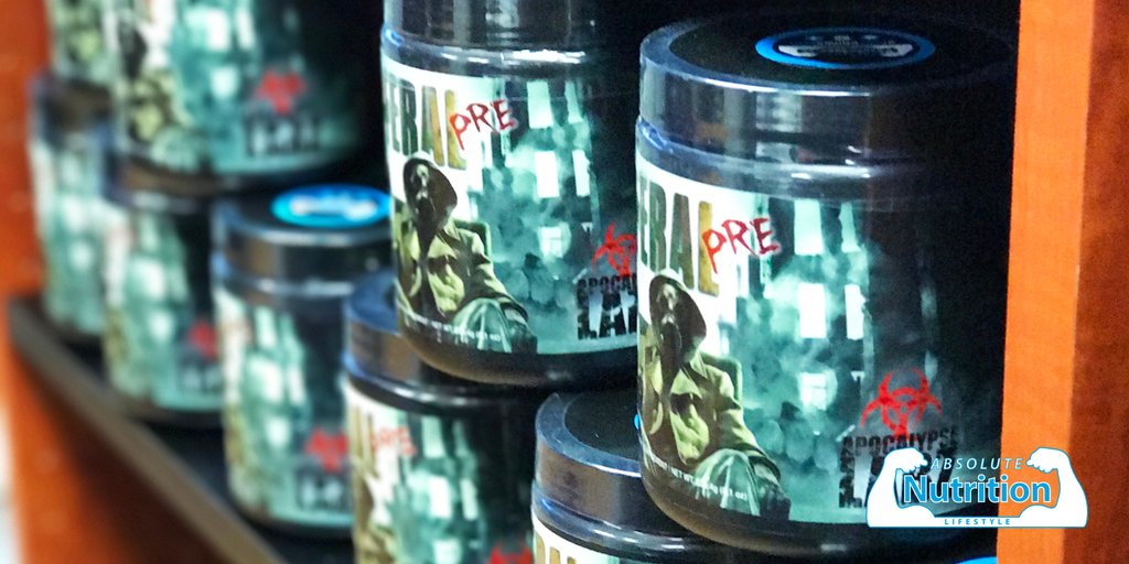 absnutrition's tweet photo. This #preworkout is so wild, it's downright FERAL. #gym https://t.co/OCI0qePkzc