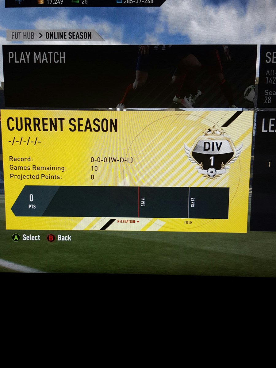 JJerram's tweet photo. @Nick28T @NepentheZ @bateson87 @Itani First time ever in division 1 my team is godly! https://t.co/bvGozIhPaE