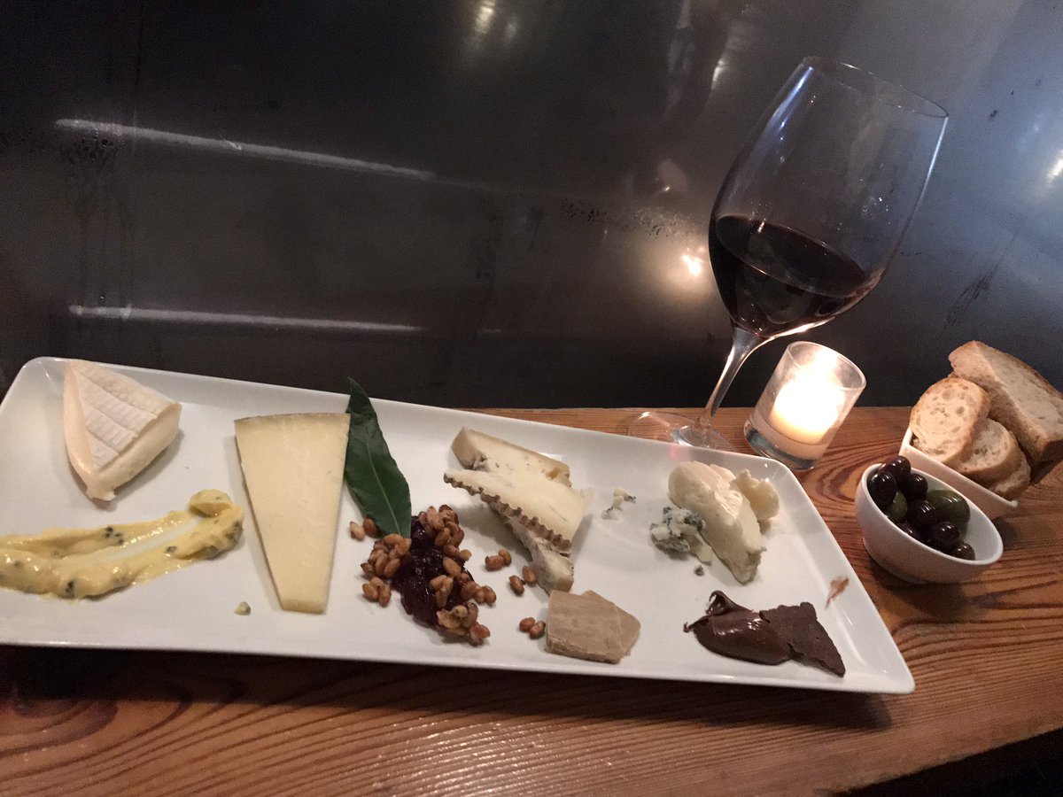 KKranzJordan's tweet photo. When a quick spontaneous 18 hours in NYC ends up here, you somehow sense that you've peaked in life. @casellula #wine #cheese #Hamilton https://t.co/0ao7f7wZzw