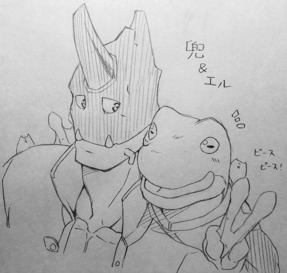 @clover6497 カブエルコンビ✌✌ 