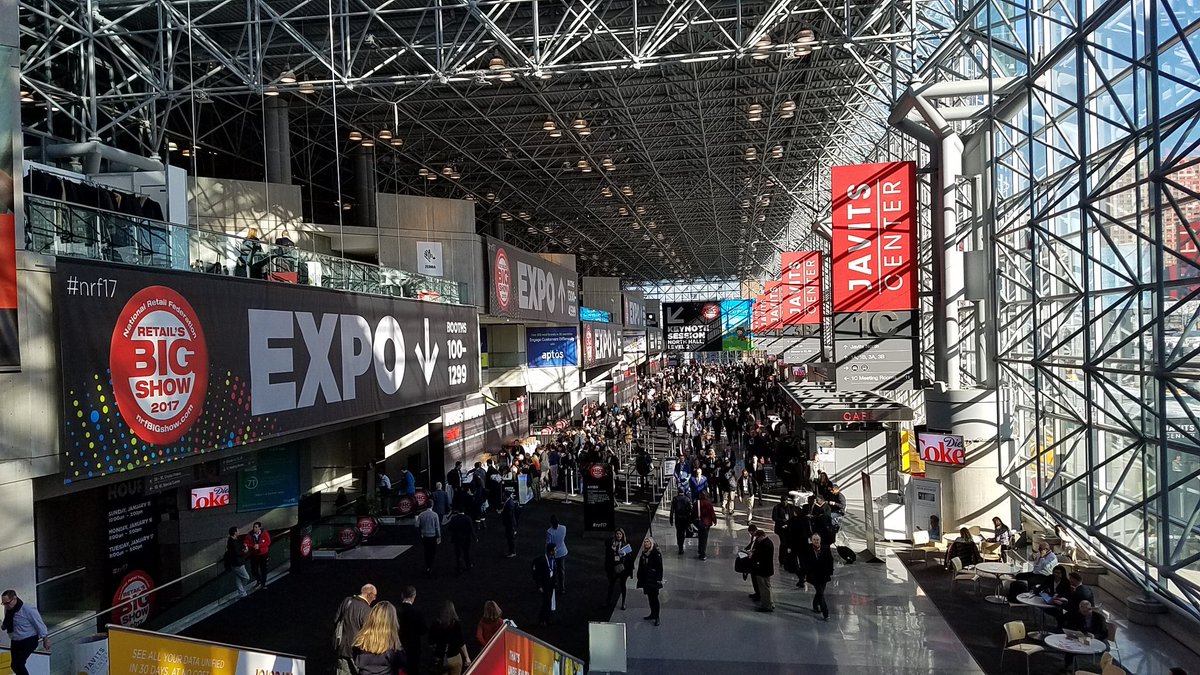 retailwire's tweet photo. #nrf17 is underway! 3 days of sessions and meetings. The staff of @RetailWire hope to see you here. https://t.co/iYCjowUkFn