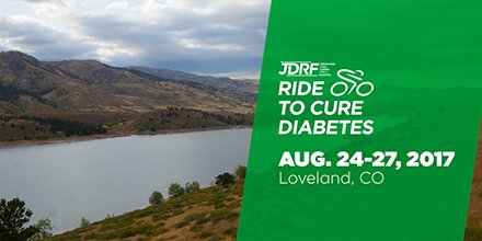 Check out one of 2017's new Rides, Loveland, CO! bit.ly/2ikURj4 #JDRFRide