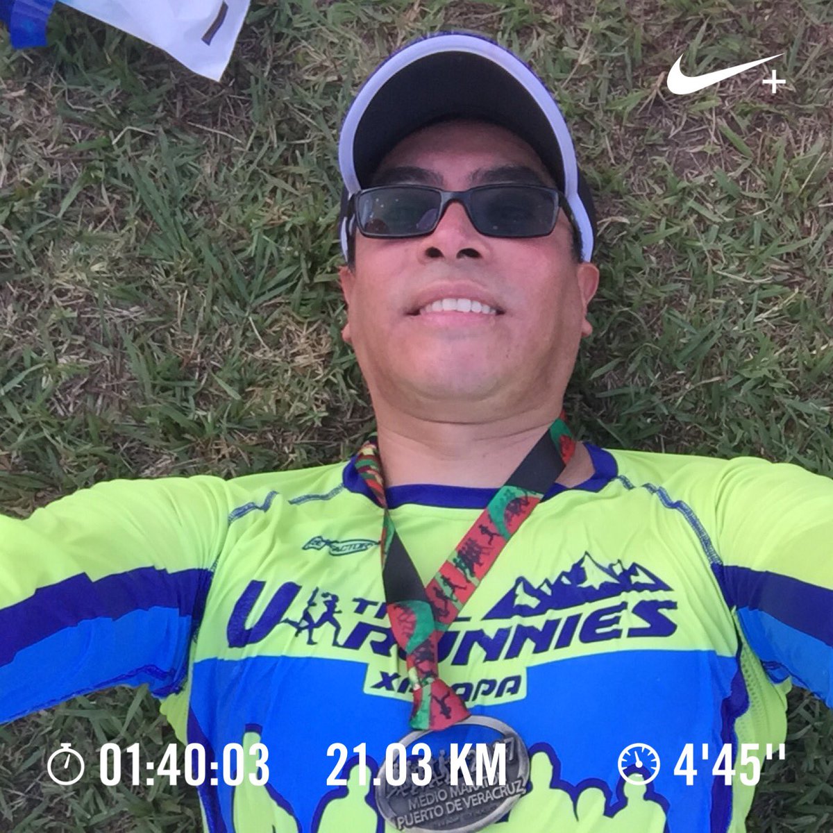 ArianGabriel's tweet photo. Listo el #MedioMaratón de #Veracruz 1:41 minutos los #21K con #NRC #NRCMéxico @GobiernoVer presente con #SecturVer https://t.co/vVUwYVWzcA