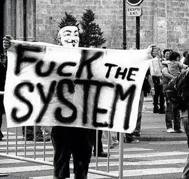 sunspecks's tweet image. The system wasn't built for us; why support it?