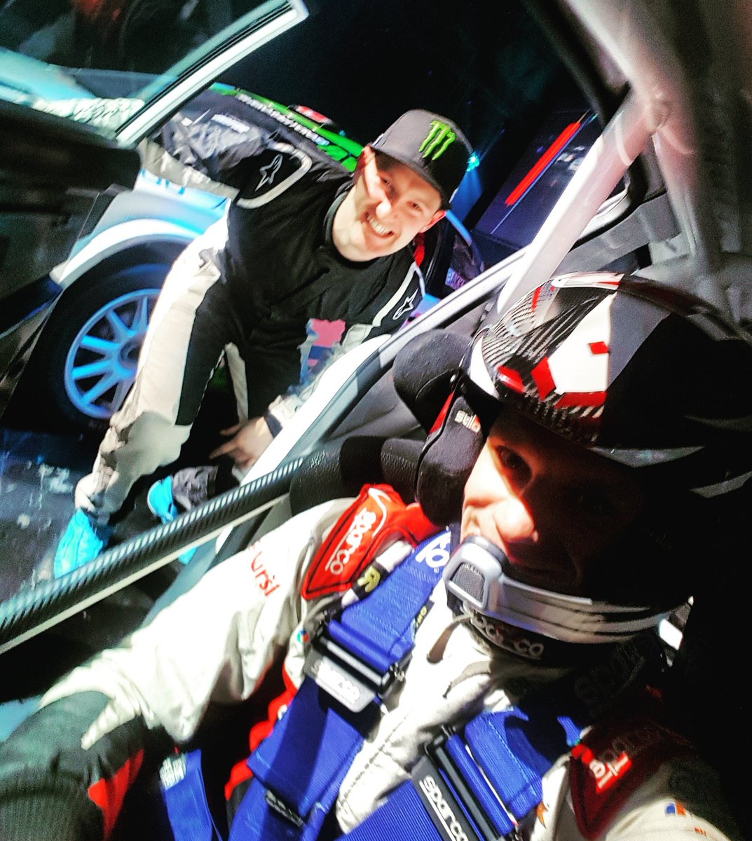 JanisBaumanisRX's tweet photo. Crazy Norwegian also is here in @Autosport_Show arena! A lot of fun during these few days in Great Britain! See you next year! https://t.co/qqOICuVwuP