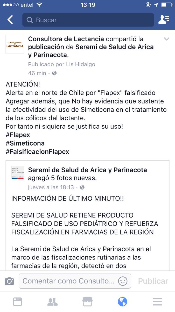 Lactancia_CL's tweet photo. Ojo en el norte de Chile detectan falsificación de Flapex #Flapex #FalsificacionFlapex #FlapexFake #Simeticona
https://t.co/GqBbUGhN6w https://t.co/mf7X7GU7HQ