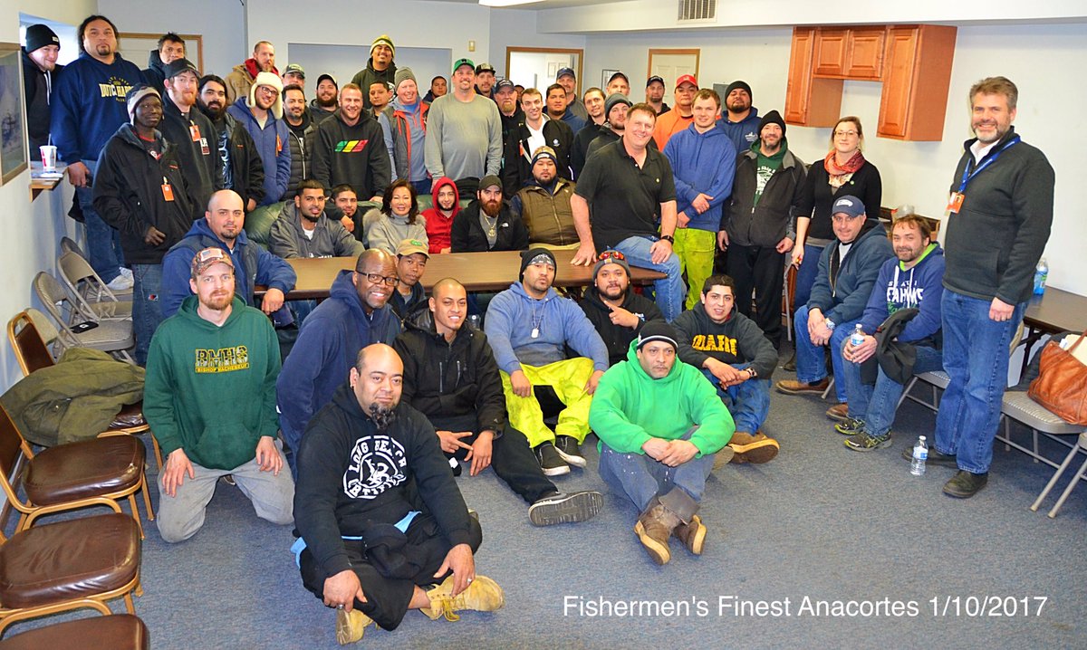 FishFinest's tweet photo. Ms. Park addressed Fishermen's Finest in Anacortes 
https://t.co/o1K1Wp4Sqs 2017 plans #AmericanNo1 #USIntrepid #AmericasFinest #msfcma https://t.co/QTmgiLpiG9