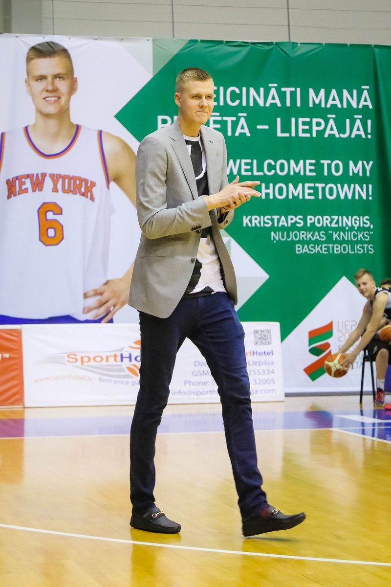 liepajalv's tweet image. KRISTAPS PORZINGIS #NBAVOTE