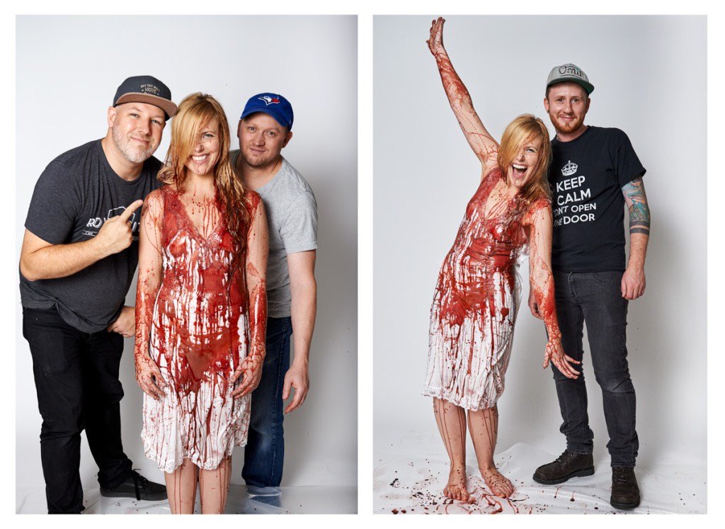 TheSublet_movie's tweet photo. Go #BehindTheScenes at the poster shoot for #TheSublet https://t.co/05A1fuYIYq #photoshoot #BTS #Horror https://t.co/Ep8rK2QCCW