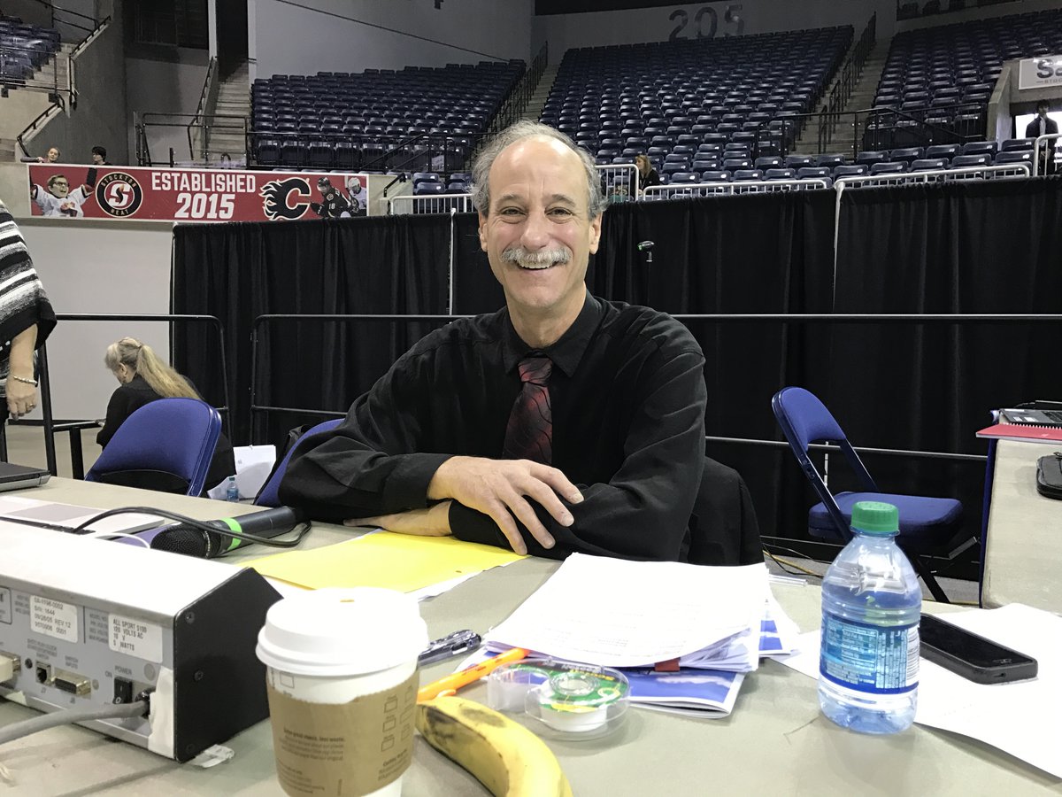 WBTFPanPacific's tweet photo. Our announcer, Thomas Breuckman, excited for a day of amazing twirling! #WBTFPanPacific https://t.co/074DUCXgK1