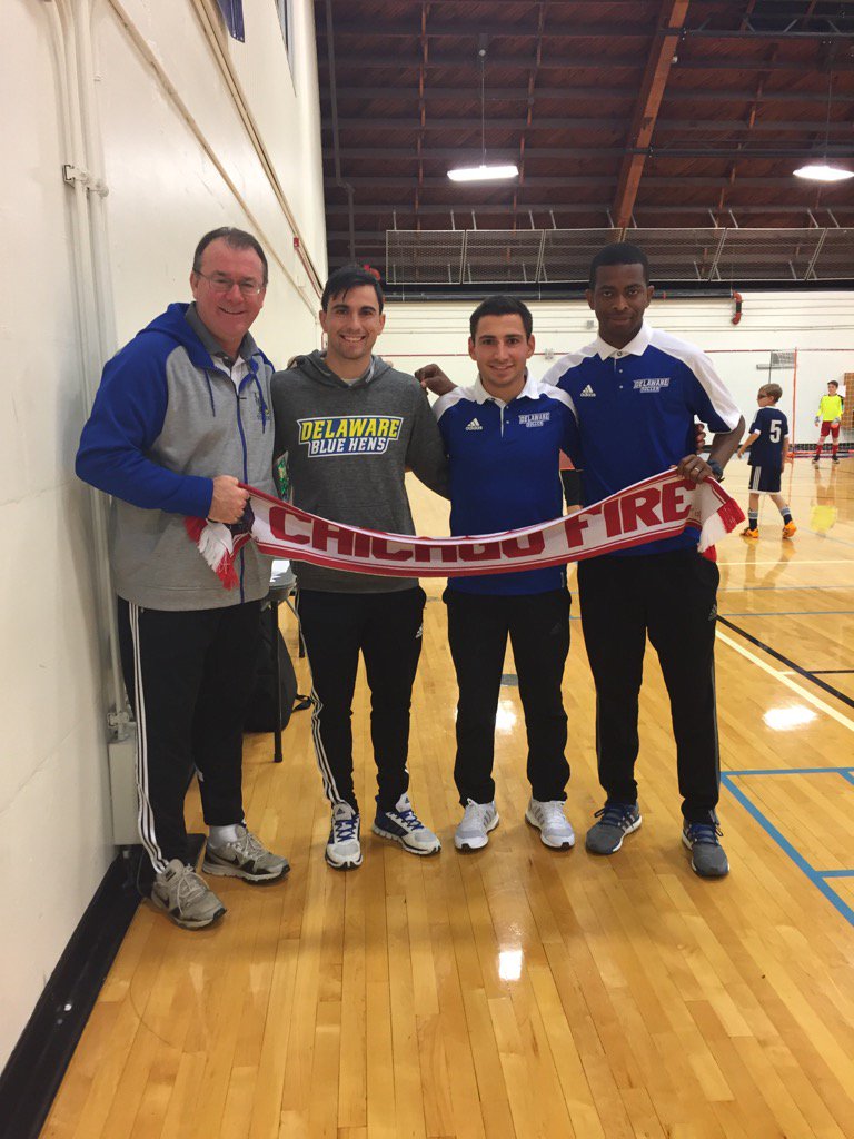 # Bluehens Ever representing UD. From MLS Superdraft in LA and back to Newark DE to help the programs fundraiser.