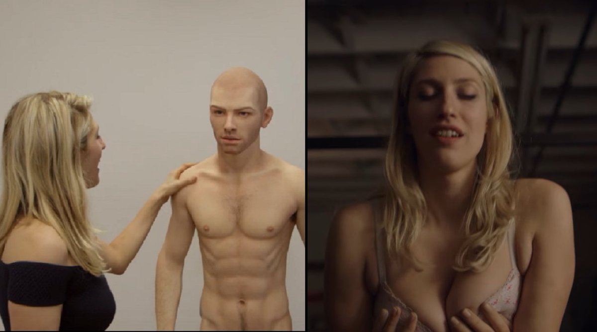 Woman reveals what it's like to sleep with a male sex doll.  https://t.co/HxBpei33Hi