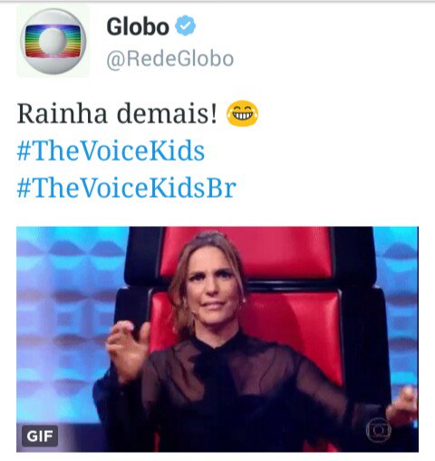 lobtelles's tweet photo. globo mais sangatrouxa que a gente 😂❤ #TheVoiceKidsBr https://t.co/DuDS6ha282