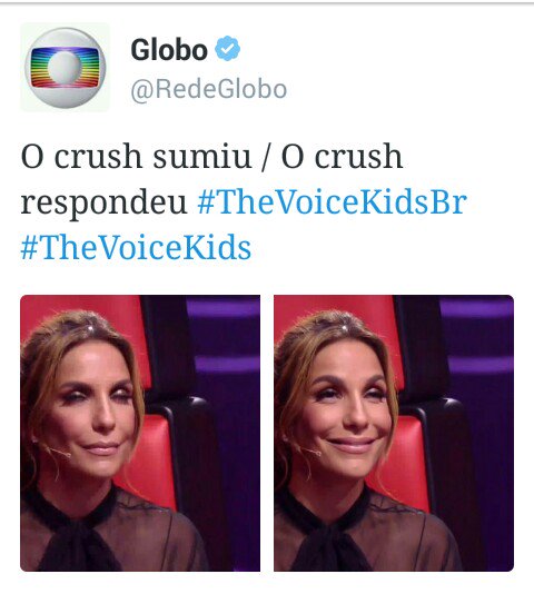 lobtelles's tweet photo. globo mais sangatrouxa que a gente 😂❤ #TheVoiceKidsBr https://t.co/DuDS6ha282