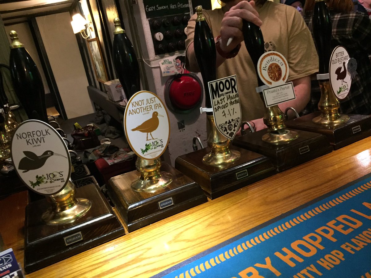 ThePlasterers's tweet photo. Guys. Possibly your last ever chance to drink a pint of each @JoCsAleNorfolk. Come join us for a teary goodbye to a truly stellar brewery. https://t.co/JepGnqkiq5