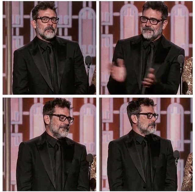 "Somedays you just gotta clean up nicely and wear a suit"
