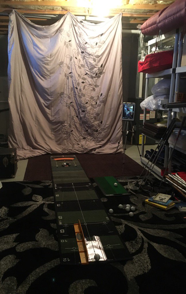 MarkGagne3's tweet image. So it was this or hoist kettlebells all winter.Think this is &amp;gt; fun. Tryin to stay #sideon #cantwaitforgolfseason