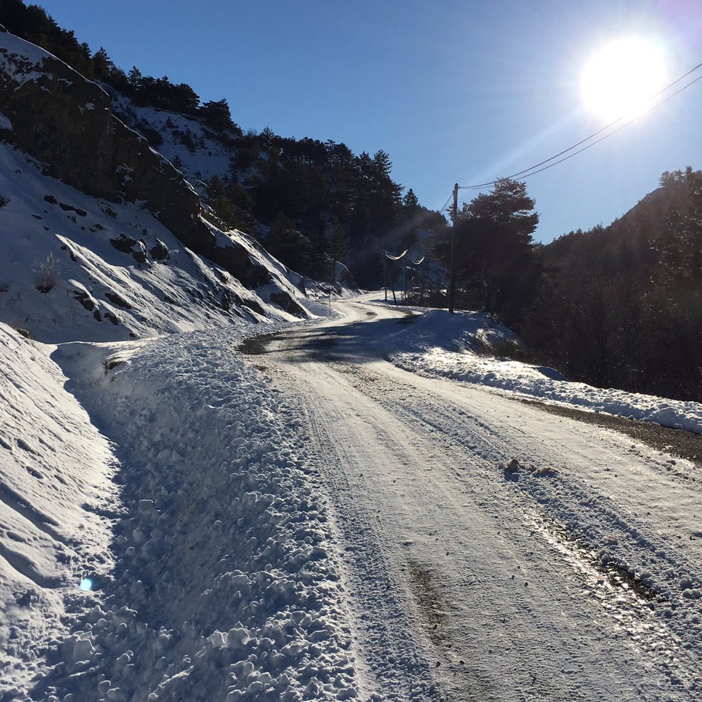 OfficialWRC's tweet photo. A selection of photos from the first day of the WRC TV recce of Monte Carlo. Nice stages, quite a lot of snow around &amp; cold temperatures. https://t.co/tmd25G8yUu