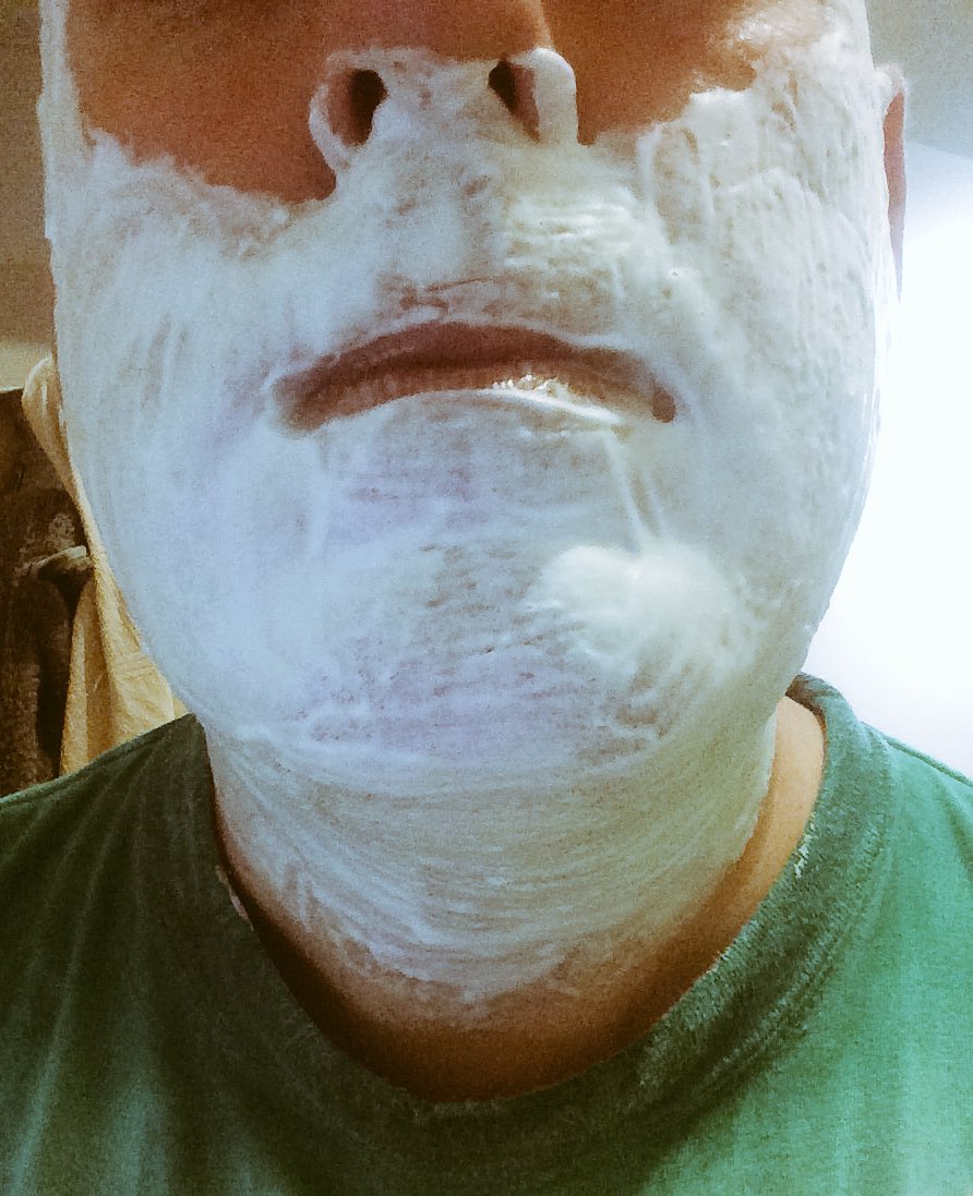 <a href="/tayloroldbondst/">Taylor Old Bond St</a> Sandalwood Cream. The best there is IMHO. Brilliant scent, lather &amp; slickness. #wetshaving