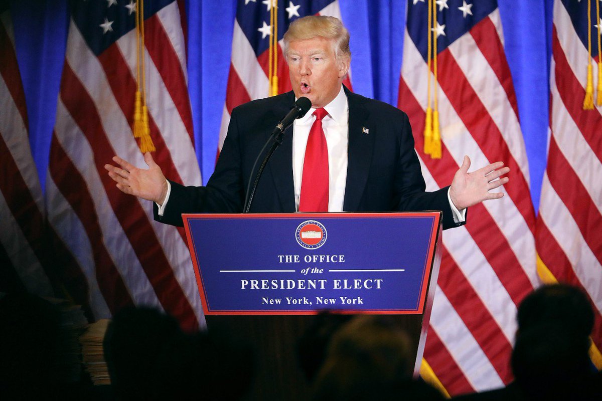 Slate's tweet photo. Trump's plan to isolate himself from his business is a total sham: https://t.co/njm1qFaQDD https://t.co/UYWExM2mCr
