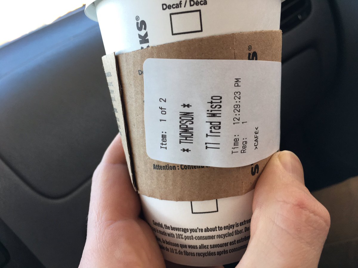 whomson's tweet photo. Consider the ball dropped @Starbucks #ATturns30 #spelledwrong #thomson @athomsforpeace https://t.co/Wc9IrkU46E