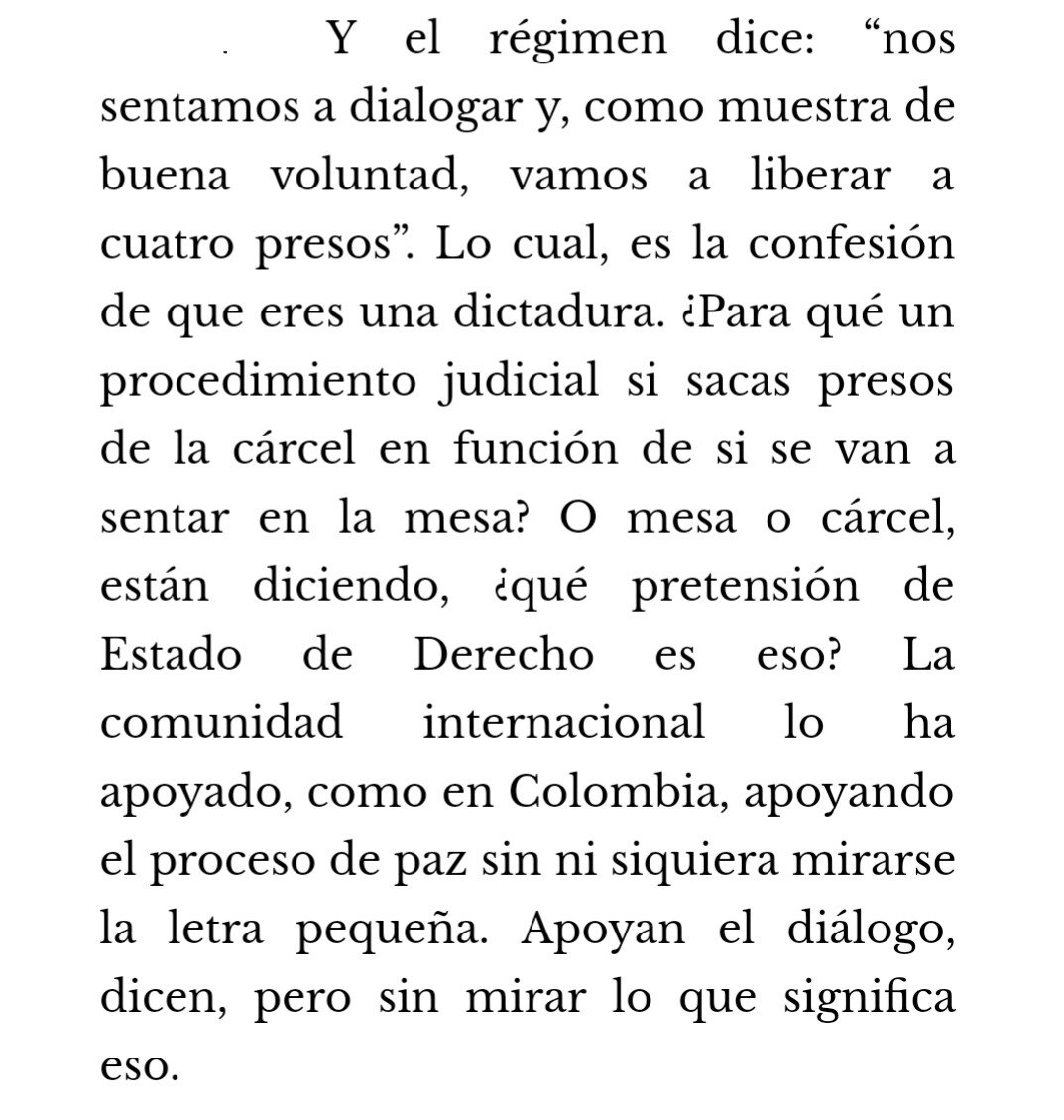 Pkt64's tweet photo. Venezuela.
De la entrevista a @CayetanaAT en @ResPublicaES que acabo de RT. https://t.co/ewSZZfWhOW